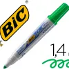 Marqueur bic velleda 1701 effaçable pointe ogive tracé 1.5mm encre base alcool inodore corps plastique vert