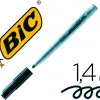 Marqueur bic velleda 1741 effaçable pointe ogive tracé 2mm encre cétone format stylo grande longévité noir
