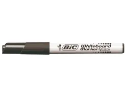Marqueur bic velleda 1741 effaçable pointe ogive tracé 2mm encre cétone format stylo grande longévité noir