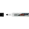 Marqueur bic velleda 1791 effaçable pointe biseautée tracé 2/5mm corps plastique encre cétone noir