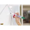 Marqueur bic velleda 1701 effaçable pointe ogive tracé 1.5mm encre base alcool inodore corps plastique boîte 4 unités