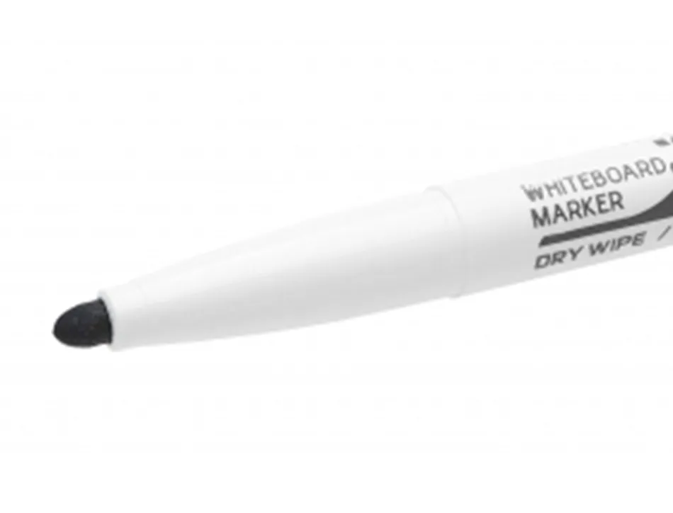 Marqueur bic velleda 1741 effaçable pointe ogive tracé 2mm encre cétone format stylo grande longévité bleu