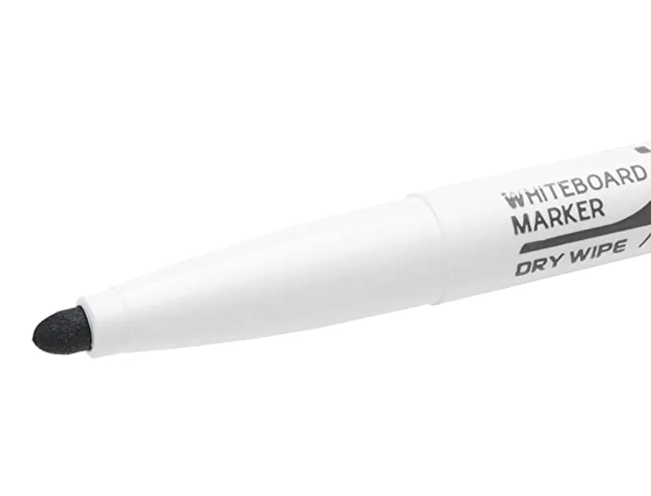 Marqueur bic velleda 1741 effaçable pointe ogive tracé 2mm encre cétone format stylo grande longévité rouge