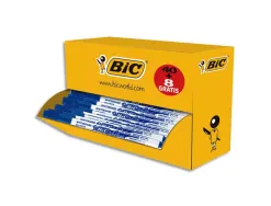 Marqueur bic velleda 1721 effaçable pointe ogive fine couleur bleu pack de 40 + 8 offerts