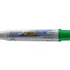Marqueur bic velleda 1751 effaçable pointe biseautée tracé 2/5mm encre base alcool inodore corps plastique vert