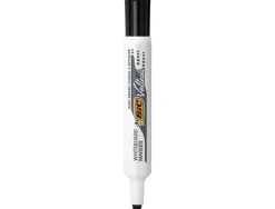 Marqueur bic velleda 1711 effaçable pointe ogive tracé 2mm corps plastique encre cétone noir
