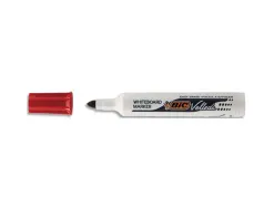 Marqueur bic velleda 1711 effaçable pointe ogive tracé 2mm corps plastique encre cétone rouge