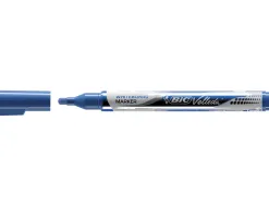 Marqueur bic velleda pocket effaçable pointe ogive tracé 3mm encre liquide base alcool format poche bleu