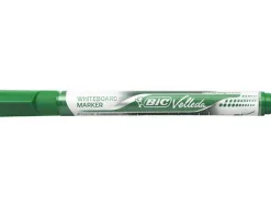 Marqueur bic velleda pocket effaçable pointe ogive tracé 3mm encre liquide base alcool format poche vert