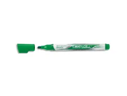 Marqueur bic velleda pocket effaçable pointe ogive tracé 3mm encre liquide base alcool format poche vert