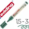 Marqueur edding 21 ecoline permanent rechargeable pointe ogive 1,5/3mm coloris vert