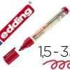 Marqueur edding 28 ecoline tableau blanc rechargeable pointe ogive 1,5/3mm effacable a sec coloris rouge