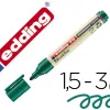 Marqueur edding 28 ecoline tableau blanc rechargeable pointe ogive 1,5/3mm effacable a sec coloris vert