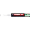 Marqueur edding 50 ecoline peinture base eau pointe ogive 2/3mm coloris blanc