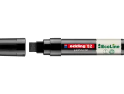 Marqueur edding 55 ecoline peinture base eau pointe biseautee 4/15mm coloris noir