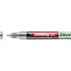 Marqueur edding 51 ecoline peinture base eau pointe ogive 1/2mm coloris argent