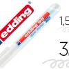 Marqueur edding 95 pour verre pointe ronde trace 1,5 a 3mm coloris blanc