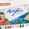 Marqueur edding creatif basic pochette 12 unites