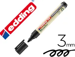 Marqueur edding e-28 ecoline tableau blanc rechargeable pointe ogive 1,5/3mm encre cap-off effacable a sec