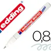 Marqueur edding e-8010 x-ray pointe ogive trait 0.8mm photo/radio hôpitaux résistant eau lumière abrasion blanc opaque