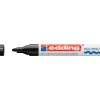Marqueur edding permanent peinture e750 pointe moyenne 2/4mm encre laquée opaque tous supports résistant chaleur noir