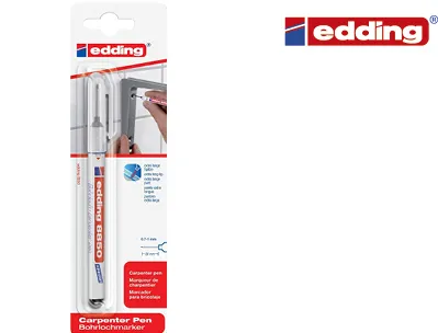 Marqueur edding permanent de précision e8850 à pointe ultra longue et fine 0.7/1mm forme ronde noir