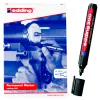 Marqueur edding permanent e300 pointe ogive tracé 1.5/3mm corps plastique coloris noir
