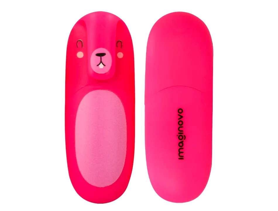 Marqueur imaginovo fluorescent safari glow neon animaux et clips assortis