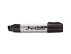 Marqueur indélébile sharpie extra large pointe biseautée noir