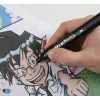 Marqueur manga colors graph'it double pointe encre translucide set 12 unites