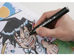 Marqueur manga colors graph'it double pointe encre translucide set 12 unites