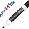Marqueur paper mate effacable tableau blanc pointe ogive coloris noir