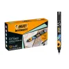 Marqueur peinture bic intensity pointe ogive moyenne coloris pastel assortis boite 12 unites