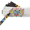 Marqueur peinture bic intensity pointe ogive moyenne coloris assortis trousse 10 unites