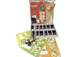 Marqueur peinture pébéo skrib acrylique schoolbox 12 coloris assortis pochette 36 unités