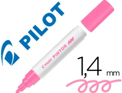 Marqueur peinture pilot pintor encre couvrante tous supports pointe moyenne coloris rose neon