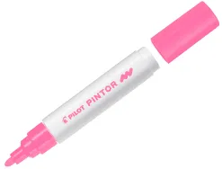 Marqueur peinture pilot pintor encre couvrante tous supports pointe moyenne coloris rose neon