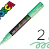 Marqueur peinture pointe pinceau posca pc1mc vert clair