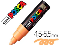 Marqueur peinture posca pc7m pointe large conique encre inodore couvrante miscible tous supports coloris rose