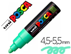 Marqueur peinture posca pc7m pointe large conique encre inodore couvrante miscible tous supports coloris vert