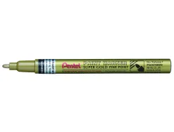 Marqueur pentel peinture paint marker multi-supports pointe fine 2,9mm coloris or
