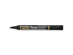 Marqueur pentel permanent pointe conique moyenne 4,20mm encre indelebible faible odeurtous supports coloris noir