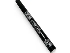Marqueur pentel permanent n50s corps metal pointe conique tres fine encre indelebile tous supports noire