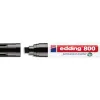 Marqueur permanent edding 800 pointe biseautee tracee 4 a 12mm coloris noir