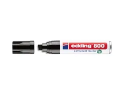 Marqueur permanent edding 800 pointe biseautee tracee 4 a 12mm coloris noir