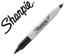 Marqueur permanents sharpie double pointe noir