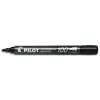 Marqueur pilot 100 permanent pointe ogive fine 1/4,5mm tout support resiste a l'eau coloris noir