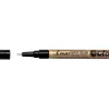 Marqueur pilot feutre permanent encre métallique pointe non bisautée extra fine polyacétate 0.5mm or