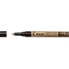 Marqueur pilot feutre permanent encre métallique pointe finenon biseautée 4mm or