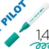 Marqueur pilot pintor peinture base d'eau ultra-couvrante toutes surfaces pointe moyenne coloris vert